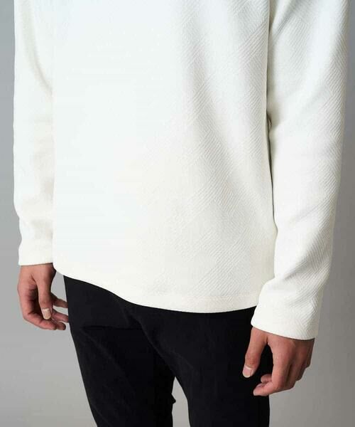 a.v.v / アー・ヴェ・ヴェ スウェット | 【洗濯機で洗える】モール幾何ジャカードクルーネックプルオーバー | 詳細20