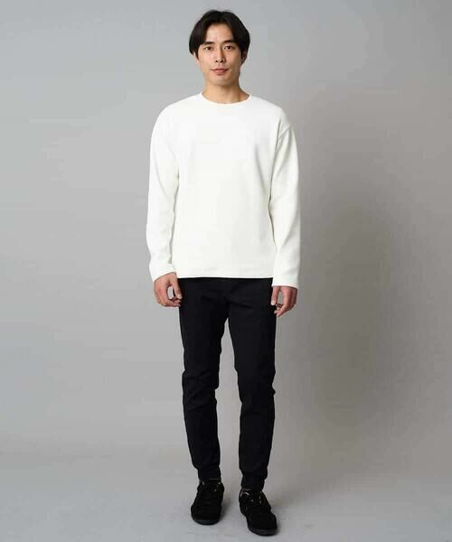 a.v.v / アー・ヴェ・ヴェ スウェット | 【洗濯機で洗える】モール幾何ジャカードクルーネックプルオーバー | 詳細4