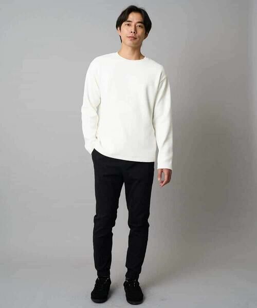 a.v.v / アー・ヴェ・ヴェ スウェット | 【洗濯機で洗える】モール幾何ジャカードクルーネックプルオーバー | 詳細5