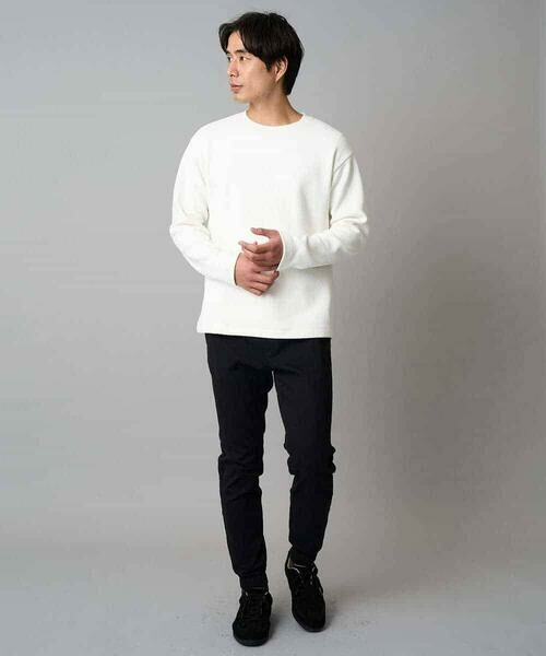 a.v.v / アー・ヴェ・ヴェ スウェット | 【洗濯機で洗える】モール幾何ジャカードクルーネックプルオーバー | 詳細6