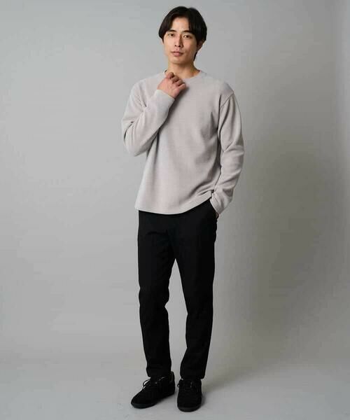 a.v.v / アー・ヴェ・ヴェ スウェット | 【洗濯機で洗える】モール幾何ジャカードクルーネックプルオーバー | 詳細8