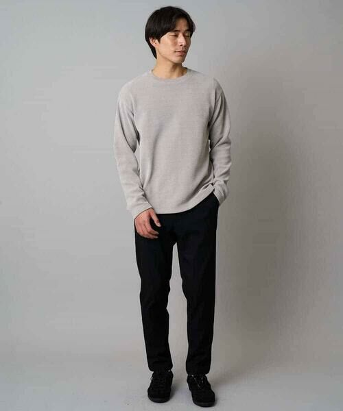 a.v.v / アー・ヴェ・ヴェ スウェット | 【洗濯機で洗える】モール幾何ジャカードクルーネックプルオーバー | 詳細9