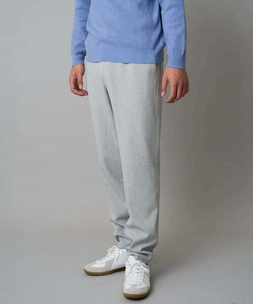 a.v.v / アー・ヴェ・ヴェ チノ・ワークパンツ | 【イージーケア/毛玉になりにくい】メランジツイルストレッチセミルーズパンツ【洗濯機で洗える/ストレッチ】 | 詳細15