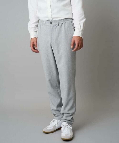 a.v.v / アー・ヴェ・ヴェ チノ・ワークパンツ | 【イージーケア/毛玉になりにくい】メランジツイルストレッチセミルーズパンツ【洗濯機で洗える/ストレッチ】 | 詳細17