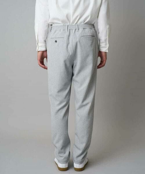 a.v.v / アー・ヴェ・ヴェ チノ・ワークパンツ | 【イージーケア/毛玉になりにくい】メランジツイルストレッチセミルーズパンツ【洗濯機で洗える/ストレッチ】 | 詳細22