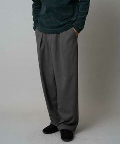 a.v.v / アー・ヴェ・ヴェ チノ・ワークパンツ | 【イージーケア/洗濯機で洗える】裏微起毛ストレッチオーバーパンツ