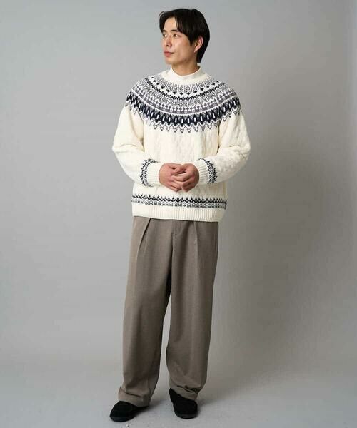 a.v.v / アー・ヴェ・ヴェ チノ・ワークパンツ | 【イージーケア/洗濯機で洗える】裏微起毛ストレッチオーバーパンツ | 詳細11