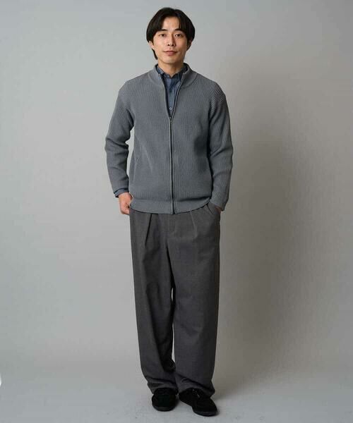 a.v.v / アー・ヴェ・ヴェ チノ・ワークパンツ | 【イージーケア/洗濯機で洗える】裏微起毛ストレッチオーバーパンツ | 詳細16