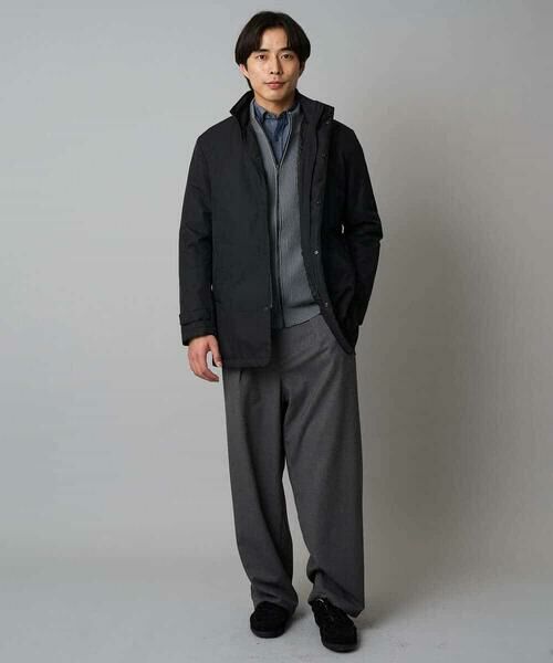 a.v.v / アー・ヴェ・ヴェ チノ・ワークパンツ | 【イージーケア/洗濯機で洗える】裏微起毛ストレッチオーバーパンツ | 詳細18