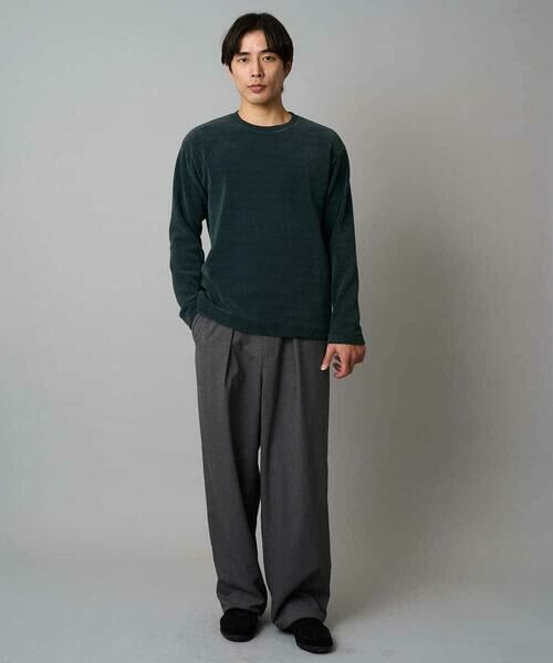 a.v.v / アー・ヴェ・ヴェ チノ・ワークパンツ | 【イージーケア/洗濯機で洗える】裏微起毛ストレッチオーバーパンツ | 詳細21