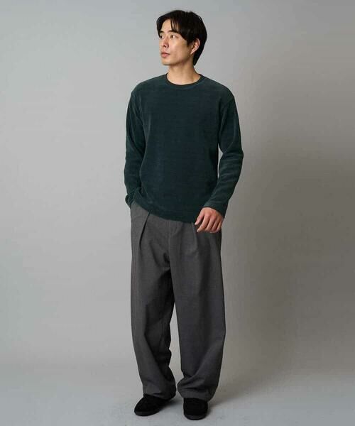 a.v.v / アー・ヴェ・ヴェ チノ・ワークパンツ | 【イージーケア/洗濯機で洗える】裏微起毛ストレッチオーバーパンツ | 詳細23