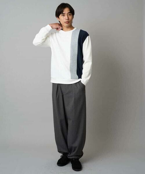a.v.v / アー・ヴェ・ヴェ チノ・ワークパンツ | 【イージーケア/洗濯機で洗える】裏微起毛ストレッチオーバーパンツ | 詳細24