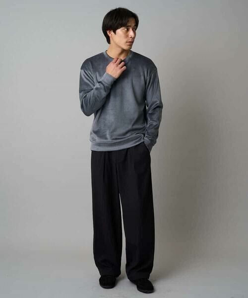a.v.v / アー・ヴェ・ヴェ チノ・ワークパンツ | 【イージーケア/洗濯機で洗える】裏微起毛ストレッチオーバーパンツ | 詳細29
