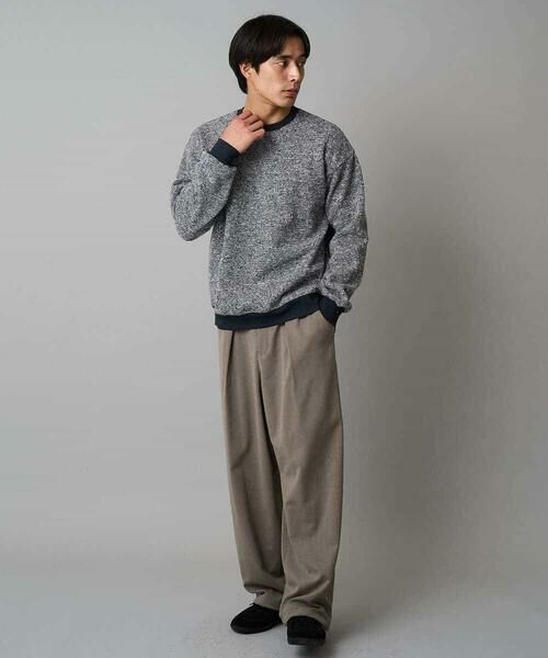 a.v.v / アー・ヴェ・ヴェ チノ・ワークパンツ | 【イージーケア/洗濯機で洗える】裏微起毛ストレッチオーバーパンツ | 詳細3