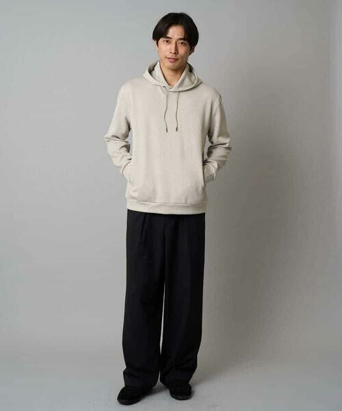 a.v.v / アー・ヴェ・ヴェ チノ・ワークパンツ | 【イージーケア/洗濯機で洗える】裏微起毛ストレッチオーバーパンツ | 詳細30