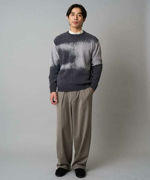 a.v.v / アー・ヴェ・ヴェ チノ・ワークパンツ | 【イージーケア/洗濯機で洗える】裏微起毛ストレッチオーバーパンツ | 詳細4