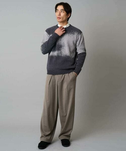 a.v.v / アー・ヴェ・ヴェ チノ・ワークパンツ | 【イージーケア/洗濯機で洗える】裏微起毛ストレッチオーバーパンツ | 詳細5