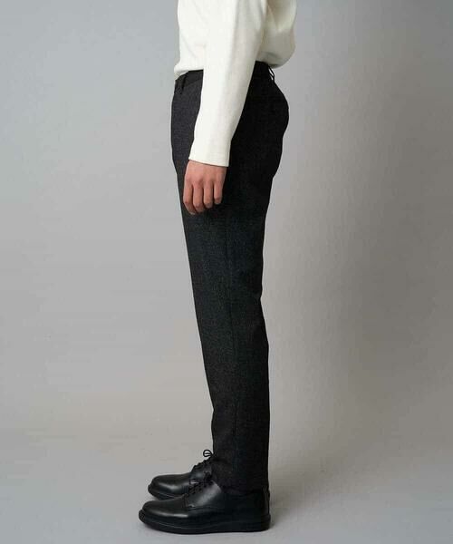a.v.v / アー・ヴェ・ヴェ チノ・ワークパンツ | 【イージーケア/毛玉になりにくい】メランジシャンブレースマートスラックス【洗濯機で洗える/ストレッチ】〈ON/OFF SERIES〉 | 詳細10