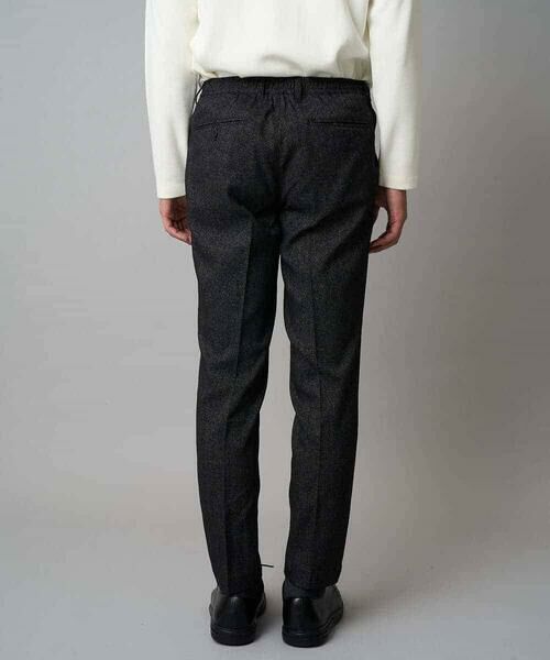 a.v.v / アー・ヴェ・ヴェ チノ・ワークパンツ | 【イージーケア/毛玉になりにくい】メランジシャンブレースマートスラックス【洗濯機で洗える/ストレッチ】〈ON/OFF SERIES〉 | 詳細11