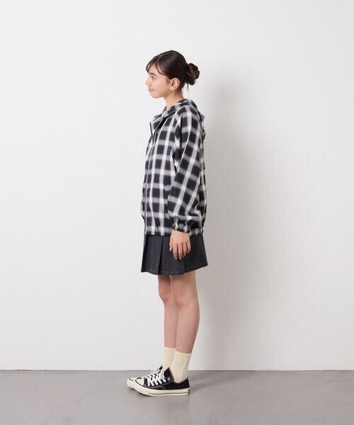 a.v.v / アー・ヴェ・ヴェ シャツ・ブラウス | [130-160]フーディーチェックシャツブルゾン | 詳細11