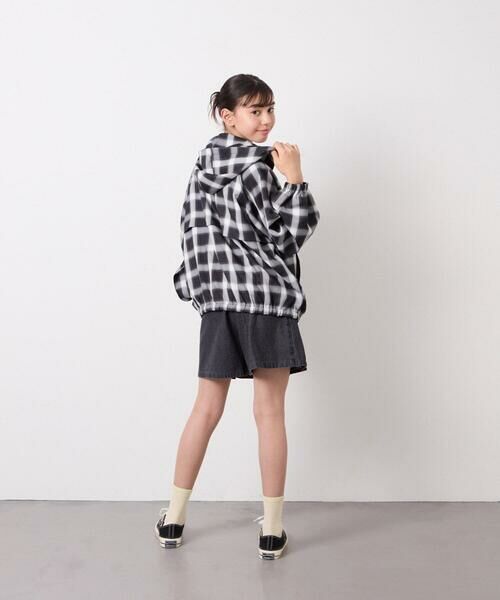 a.v.v / アー・ヴェ・ヴェ シャツ・ブラウス | [130-160]フーディーチェックシャツブルゾン | 詳細12