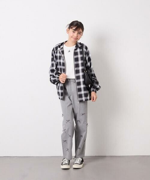 a.v.v / アー・ヴェ・ヴェ シャツ・ブラウス | [130-160]フーディーチェックシャツブルゾン | 詳細4