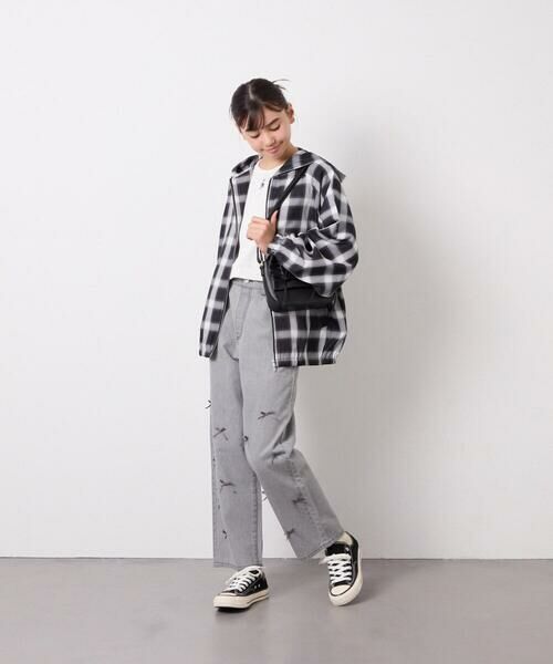 a.v.v / アー・ヴェ・ヴェ シャツ・ブラウス | [130-160]フーディーチェックシャツブルゾン | 詳細5