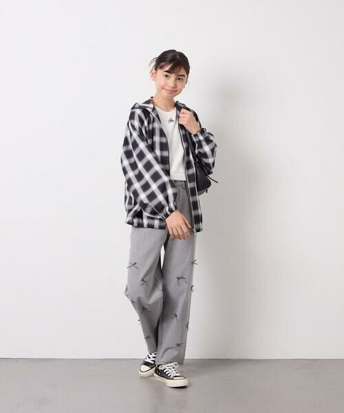 a.v.v / アー・ヴェ・ヴェ シャツ・ブラウス | [130-160]フーディーチェックシャツブルゾン | 詳細6