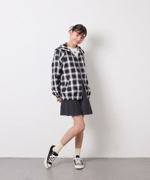 a.v.v / アー・ヴェ・ヴェ シャツ・ブラウス | [130-160]フーディーチェックシャツブルゾン | 詳細9