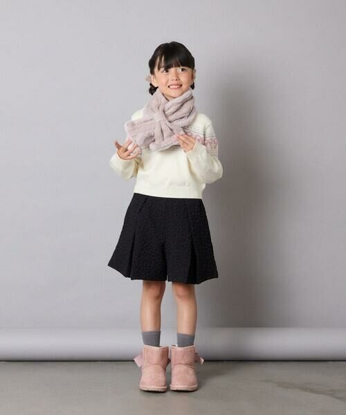 a.v.v / アー・ヴェ・ヴェ ニット・セーター | [120-160]【おうちで洗える】ふわもちノルディックニット | 詳細12