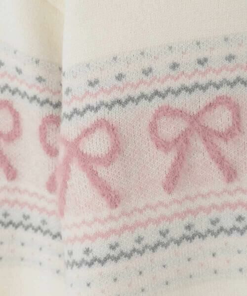 a.v.v / アー・ヴェ・ヴェ ニット・セーター | [120-160]【おうちで洗える】ふわもちノルディックニット | 詳細25
