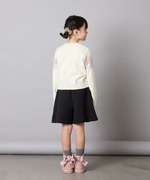 a.v.v / アー・ヴェ・ヴェ ニット・セーター | [120-160]【おうちで洗える】ふわもちノルディックニット | 詳細9