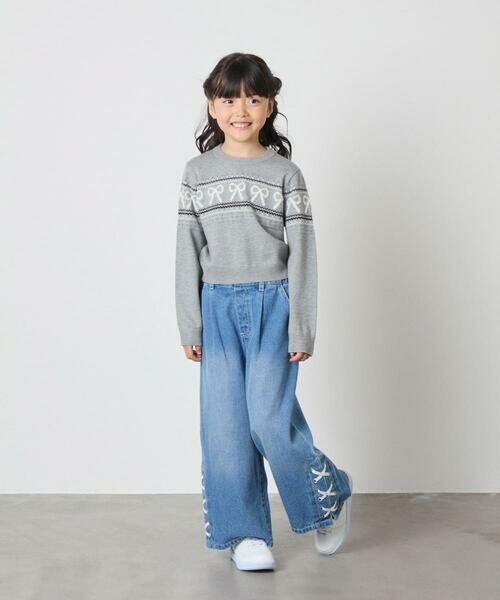 a.v.v / アー・ヴェ・ヴェ ニット・セーター | [120-160]【おうちで洗える】ふわもちノルディックニット | 詳細26