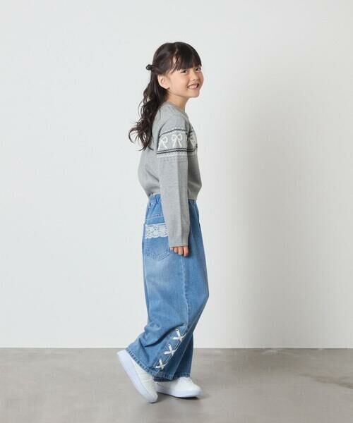 a.v.v / アー・ヴェ・ヴェ ニット・セーター | [120-160]【おうちで洗える】ふわもちノルディックニット | 詳細27