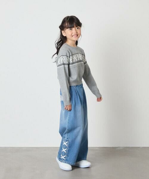 a.v.v / アー・ヴェ・ヴェ ニット・セーター | [120-160]【おうちで洗える】ふわもちノルディックニット | 詳細28