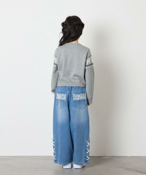 a.v.v / アー・ヴェ・ヴェ ニット・セーター | [120-160]【おうちで洗える】ふわもちノルディックニット | 詳細30