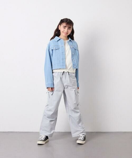 a.v.v / アー・ヴェ・ヴェ Gジャン・デニムジャケット | [120-160]レースGジャン | 詳細11