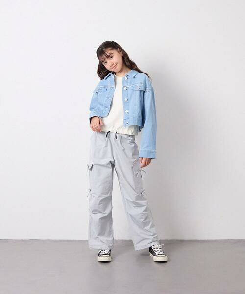 a.v.v / アー・ヴェ・ヴェ Gジャン・デニムジャケット | [120-160]レースGジャン | 詳細15