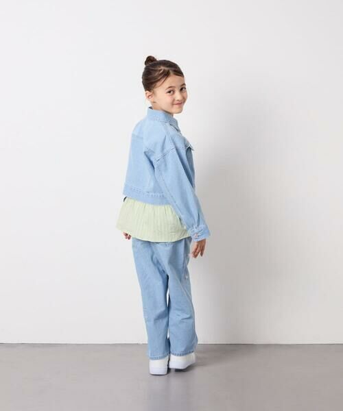 a.v.v / アー・ヴェ・ヴェ Gジャン・デニムジャケット | [120-160]レースGジャン | 詳細9