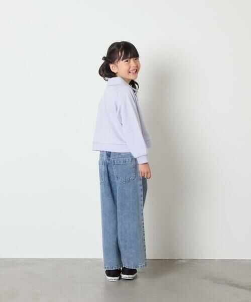 a.v.v / アー・ヴェ・ヴェ カットソー | [120-160]衿付きレースアップトレーナー | 詳細10