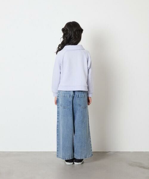 a.v.v / アー・ヴェ・ヴェ カットソー | [120-160]衿付きレースアップトレーナー | 詳細9