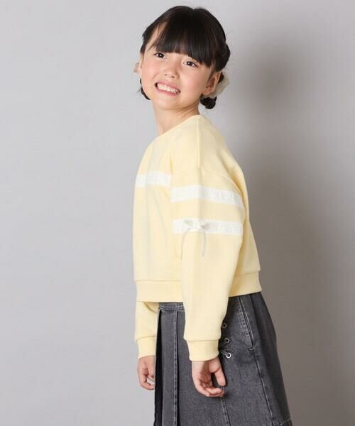 a.v.v / アー・ヴェ・ヴェ カットソー | [120-160]レーステープトレーナー | 詳細1