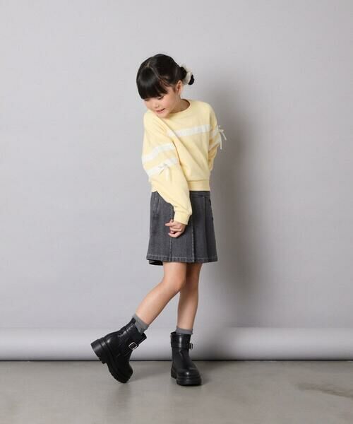 a.v.v / アー・ヴェ・ヴェ カットソー | [120-160]レーステープトレーナー | 詳細9