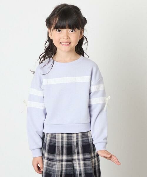 a.v.v / アー・ヴェ・ヴェ カットソー | [120-160]レーステープトレーナー | 詳細13