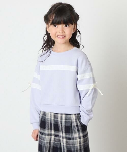 a.v.v / アー・ヴェ・ヴェ カットソー | [120-160]レーステープトレーナー | 詳細14