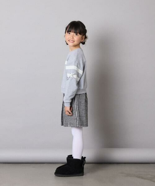 a.v.v / アー・ヴェ・ヴェ カットソー | [120-160]【おうちで洗える】レーステープカラートレーナー | 詳細14