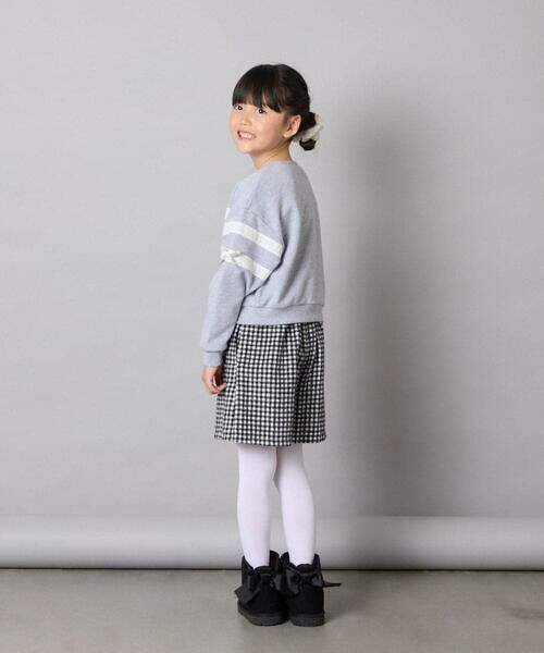 a.v.v / アー・ヴェ・ヴェ カットソー | [120-160]【おうちで洗える】レーステープカラートレーナー | 詳細15