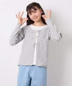 a.v.v / アー・ヴェ・ヴェ カットソー | [140-160]レイヤード風テレコカットソー