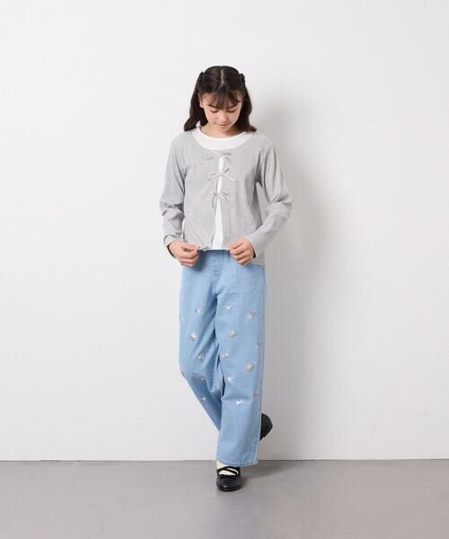 a.v.v / アー・ヴェ・ヴェ カットソー | [140-160]レイヤード風テレコカットソー | 詳細15