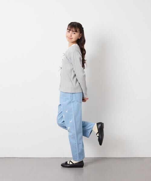 a.v.v / アー・ヴェ・ヴェ カットソー | [140-160]レイヤード風テレコカットソー | 詳細17